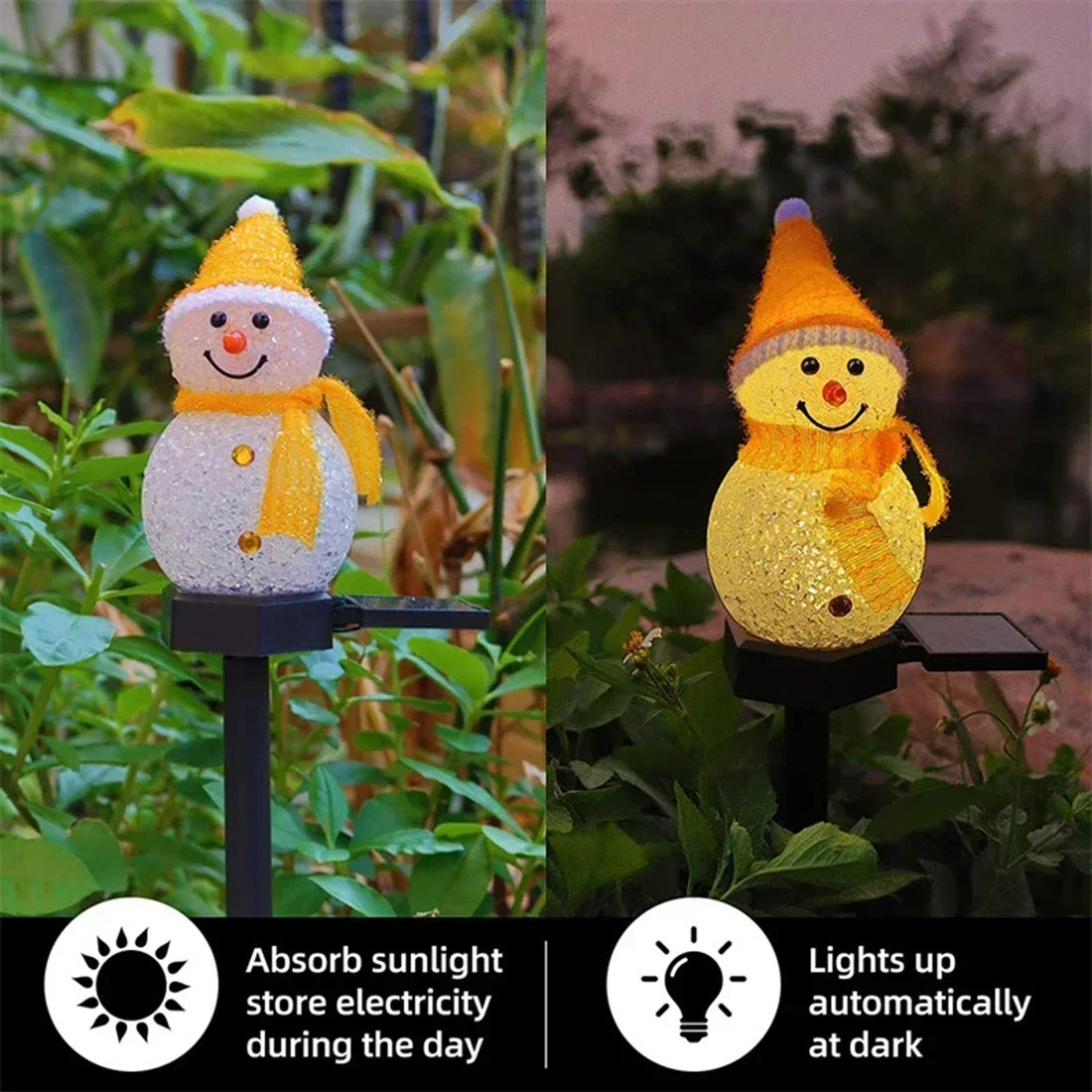 Christmas Snowman Solar Garden – Christmas Lights Outdoor Bewertung und Preis