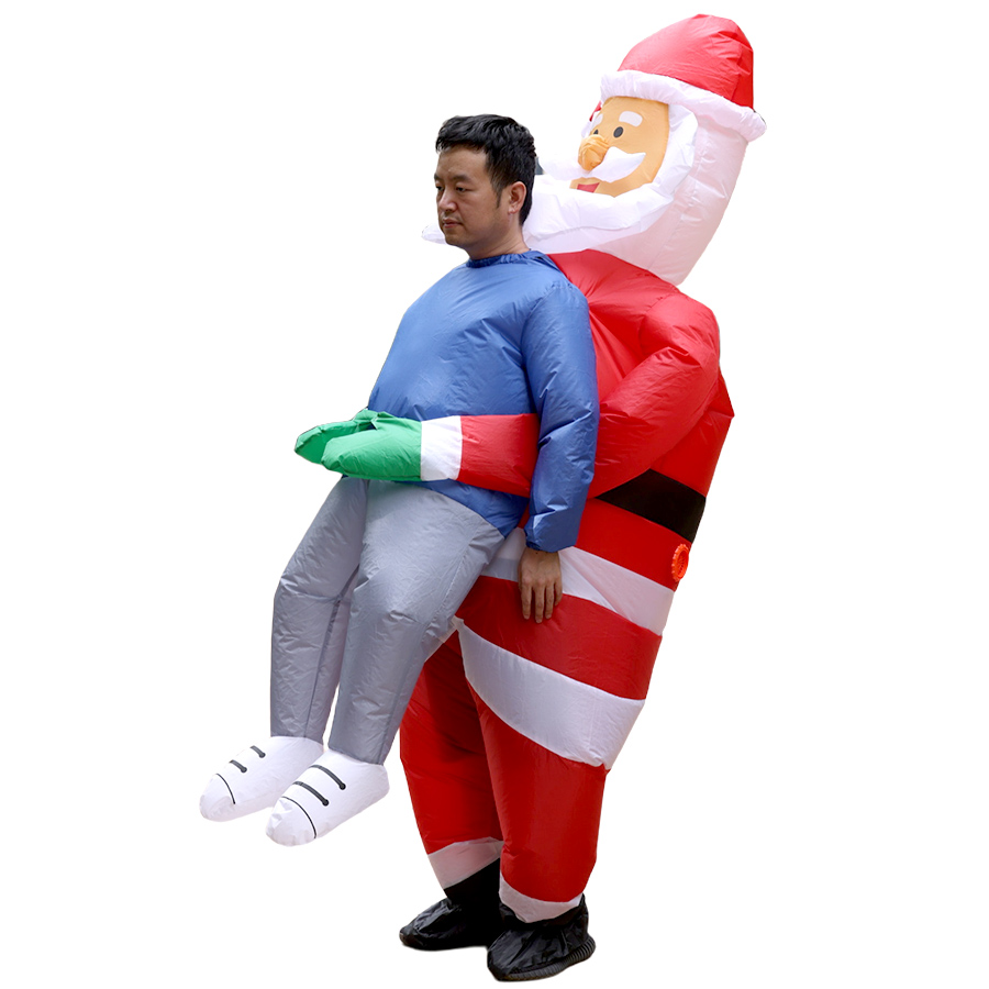 Christmas Funny Inflatable Cos – Elf Costume Christmas Bewertung und Preis