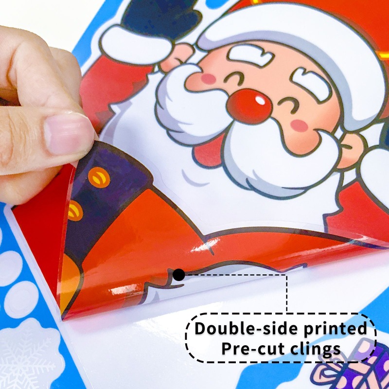 2025 Christmas Decorative Glas – Snowflake Window Decal Bewertung und Preis